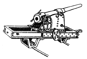 Рисунок. 4-фунтовая (87-мм) пушка обр. 1867 г.