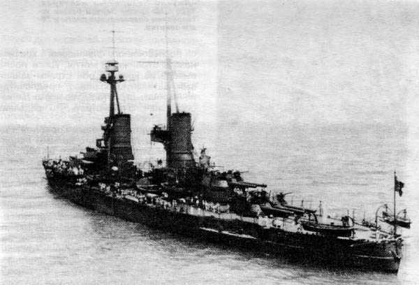 .      1925 . Battleship Andrea Doria.