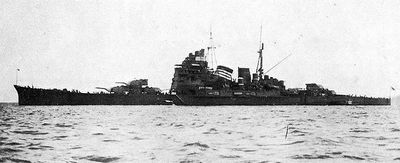 Уничтожение тяжелого крейсера “Такао”.